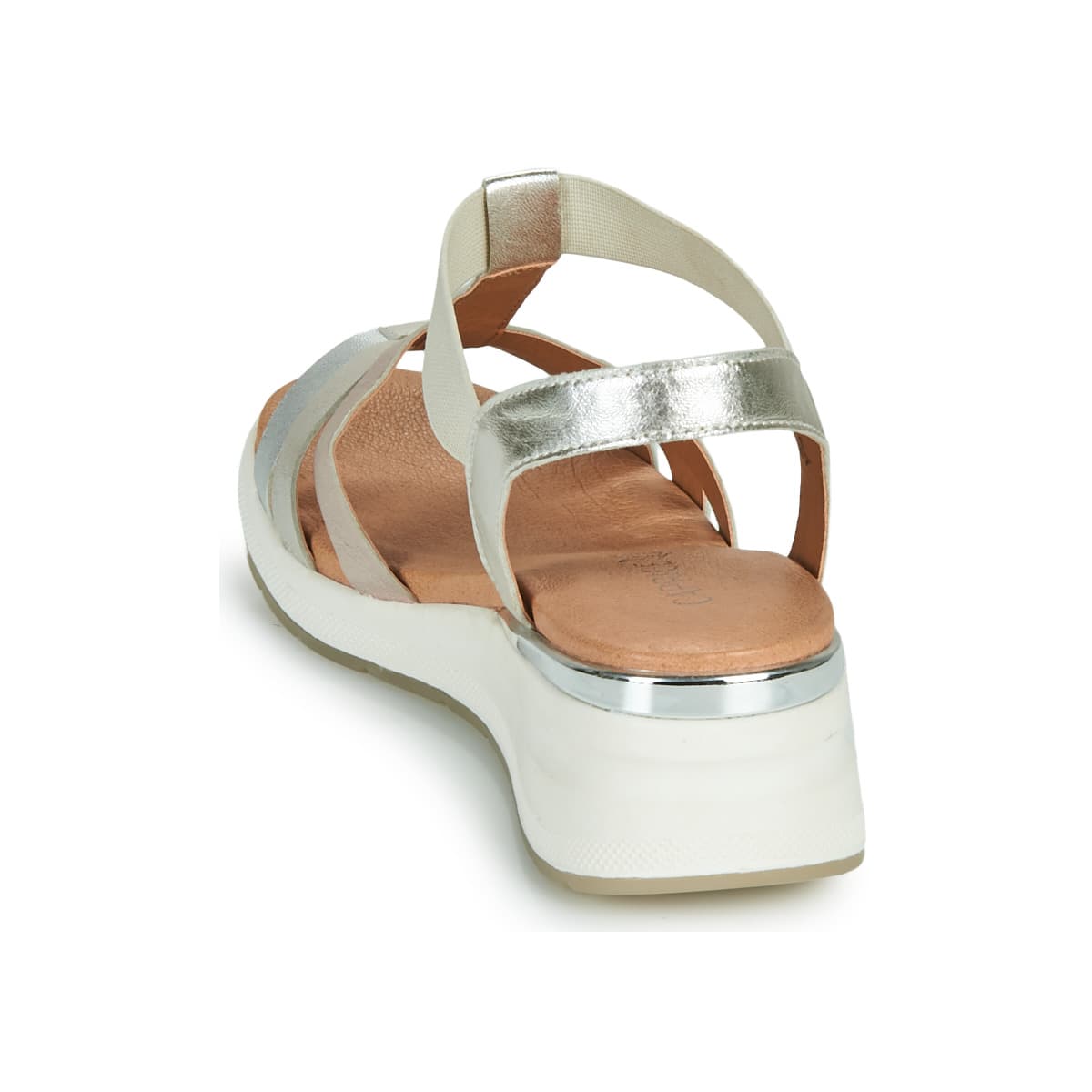 Women's Platforms Caprice Silver