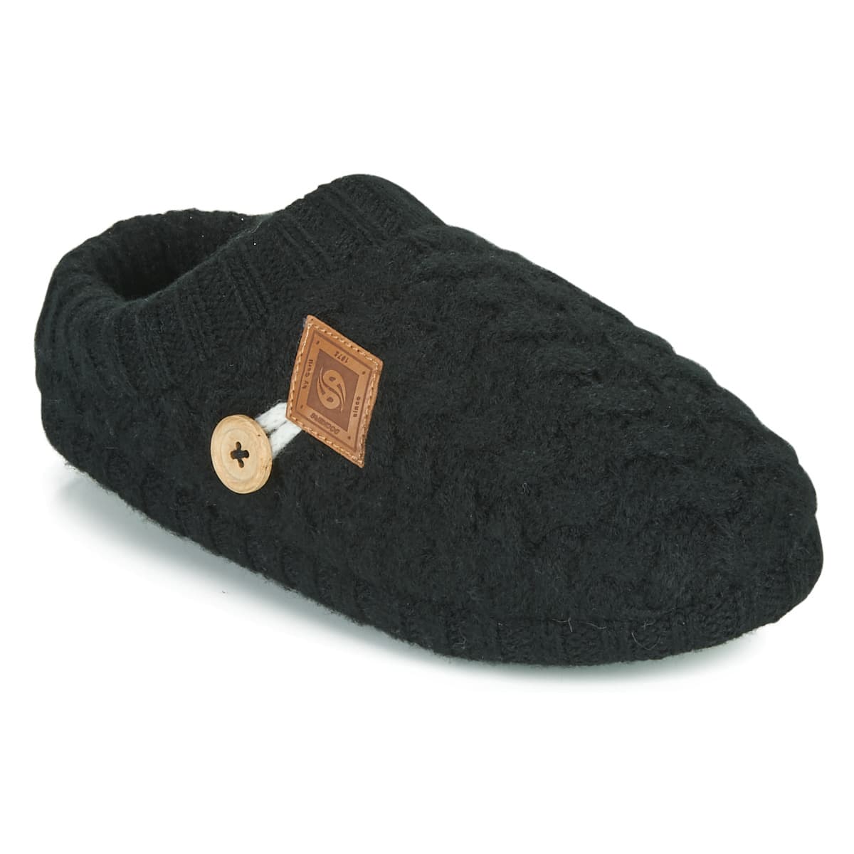 Women's House Slippers Dockers by Gerli Black