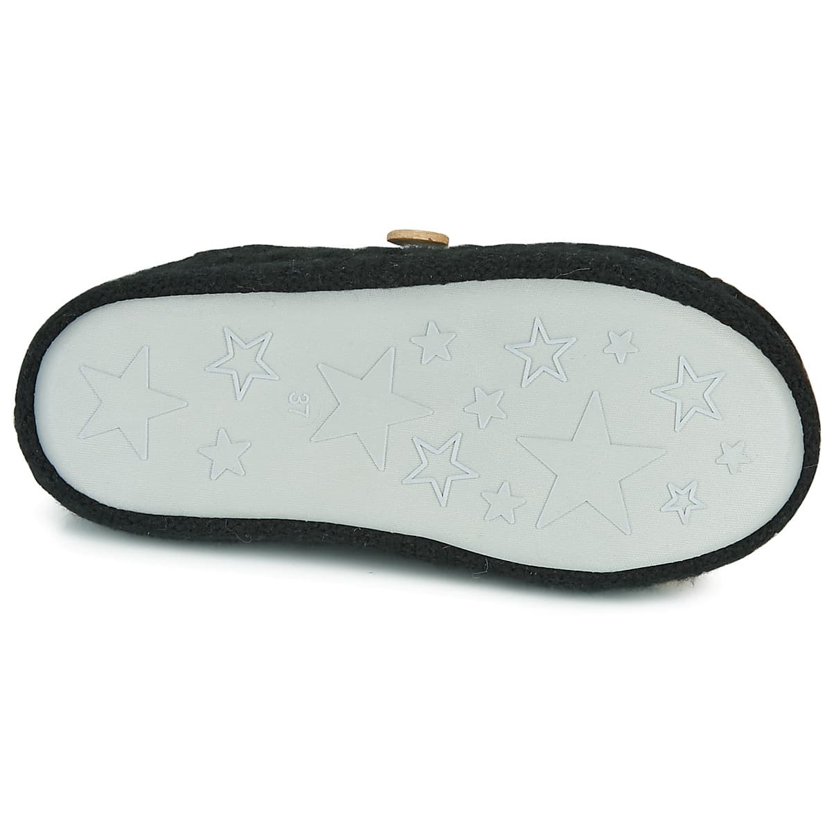 Women's House Slippers Dockers by Gerli Black