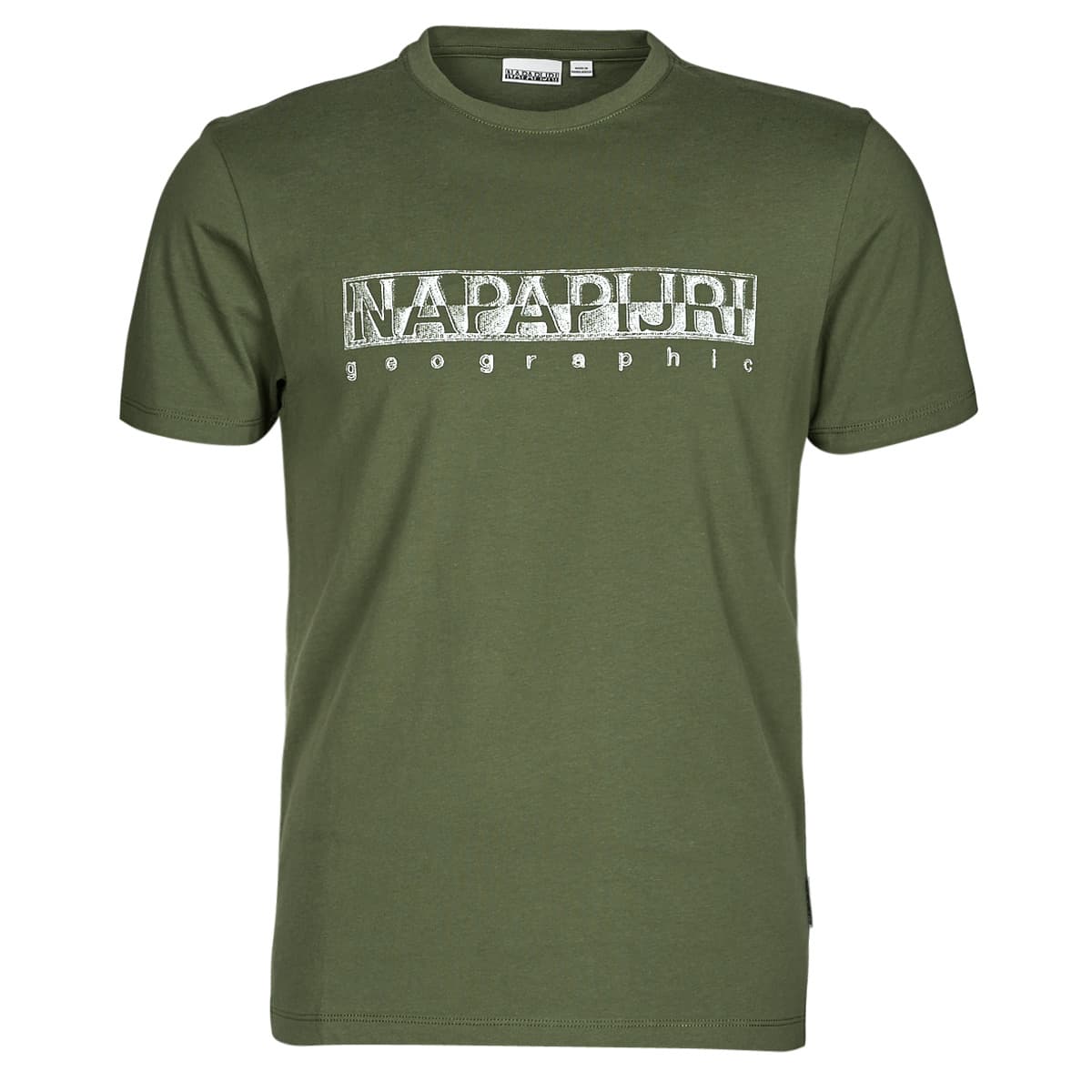 Men's T-Shirts Napapijri Green