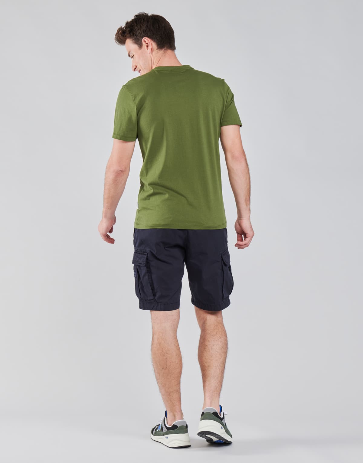 Men's T-Shirts Napapijri Green