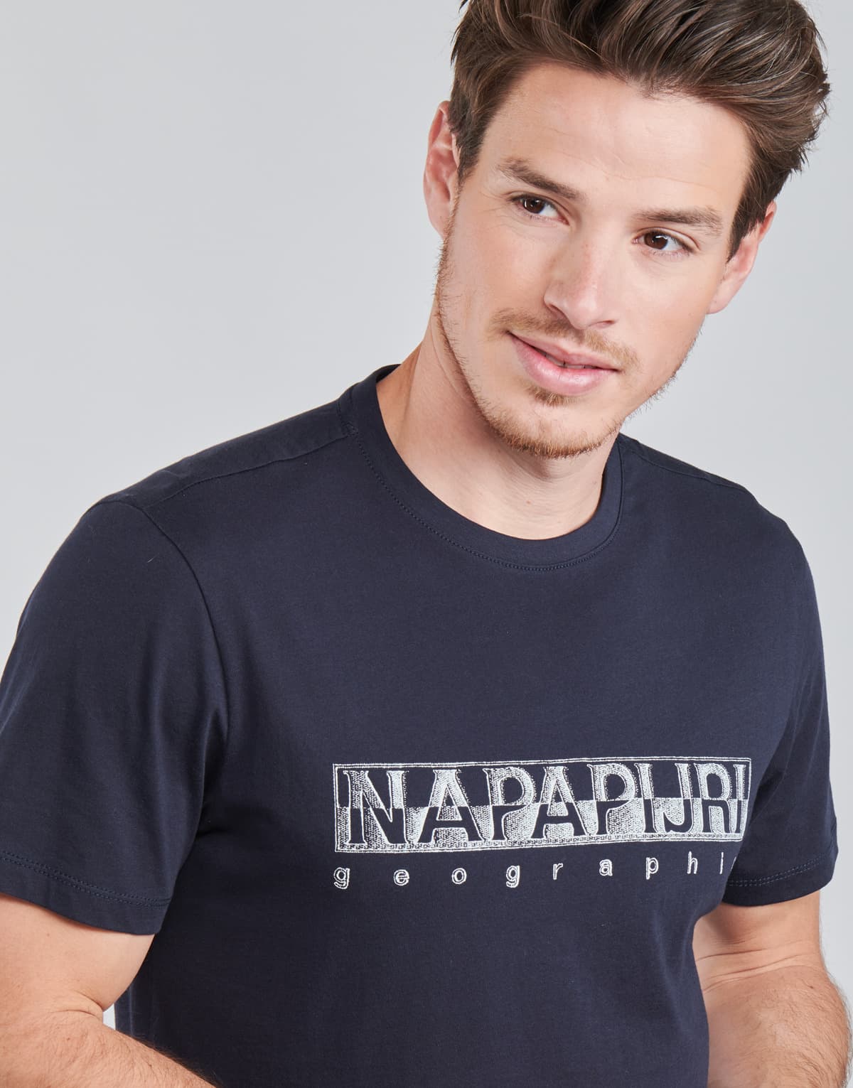 Men's T-Shirts Napapijri Blue