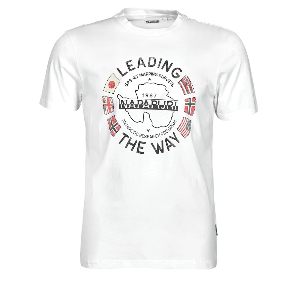 Men's T-Shirts Napapijri White