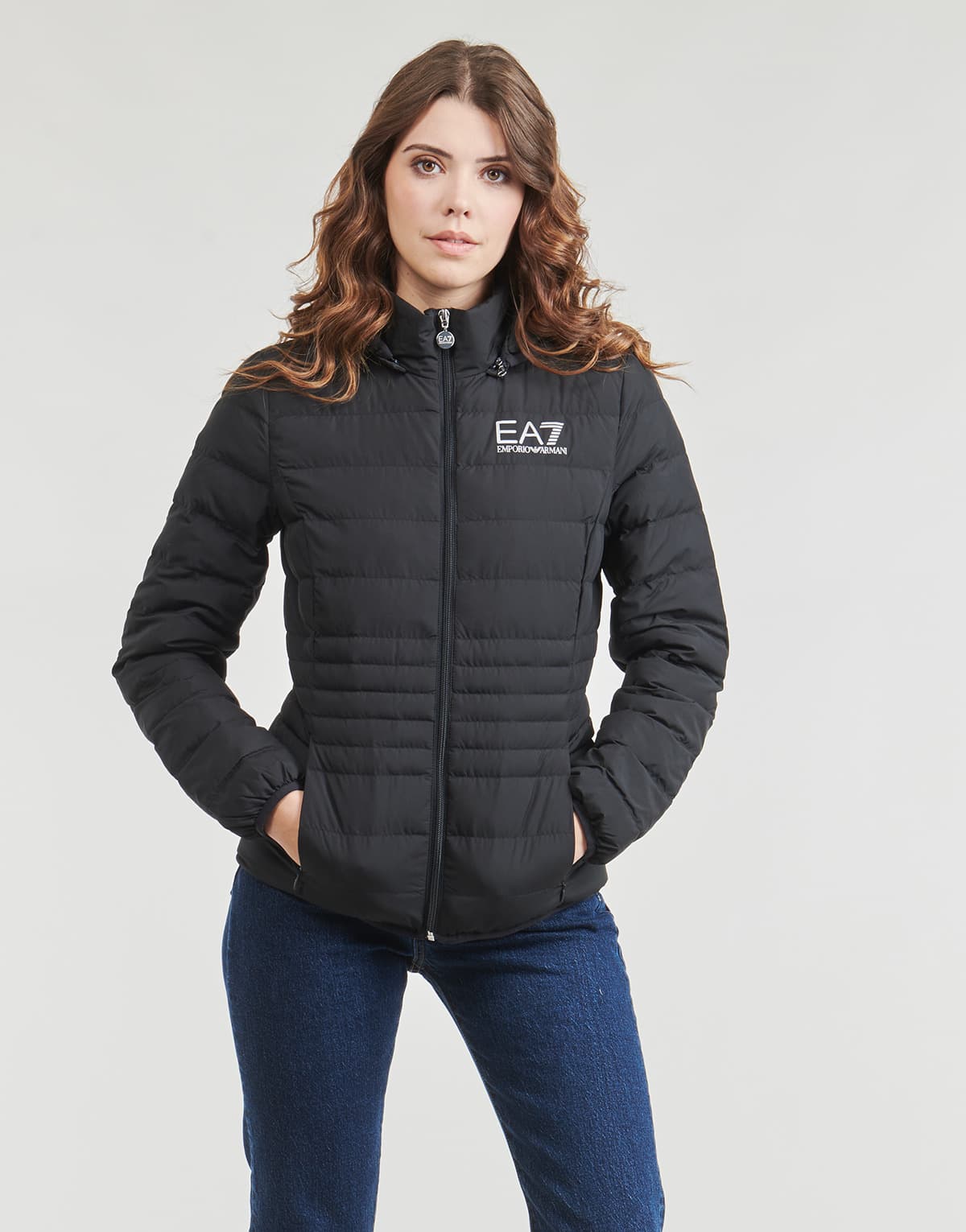 Women's Jackets EA7 Black