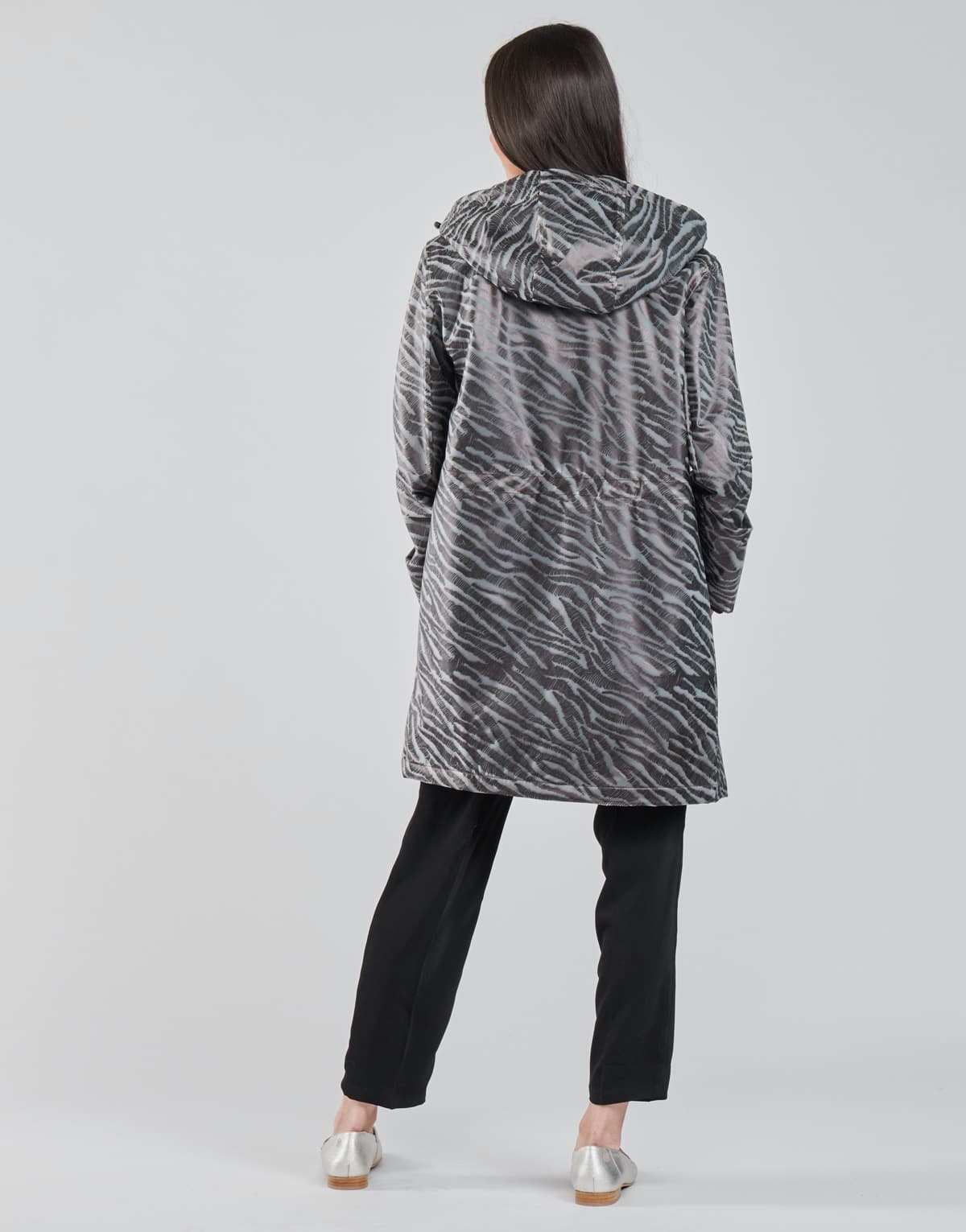 Women's Parkas One Step Gray