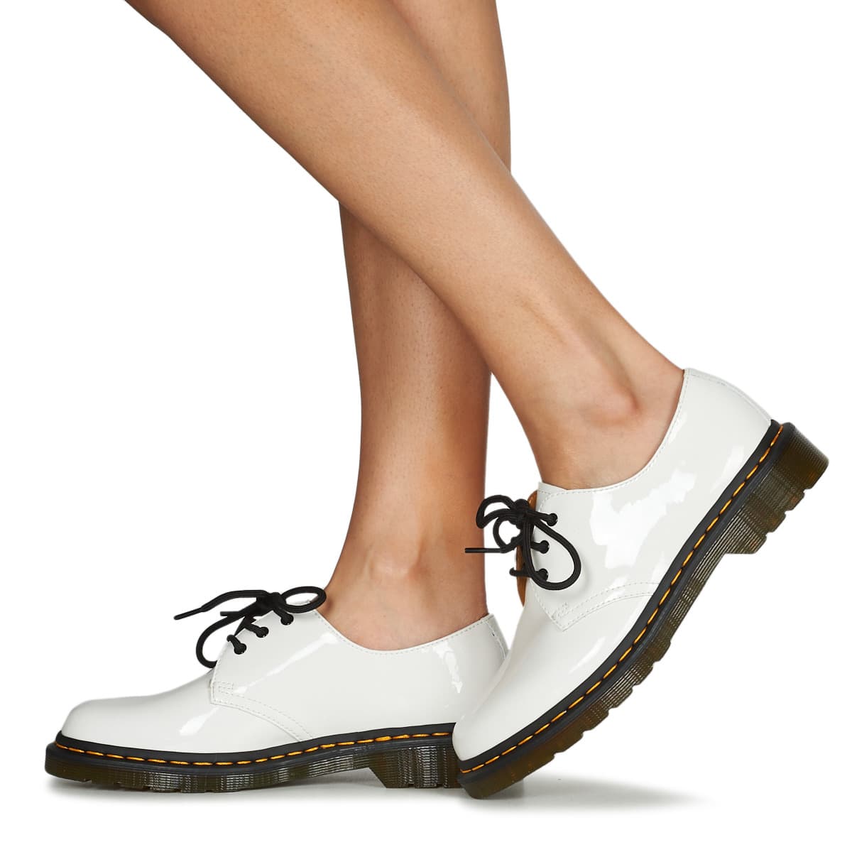 Women's Derby Shoes Dr. Martens White