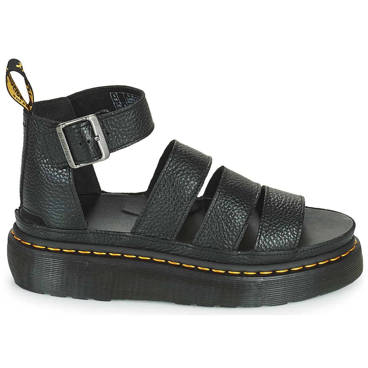 Women's Platforms Dr. Martens Black