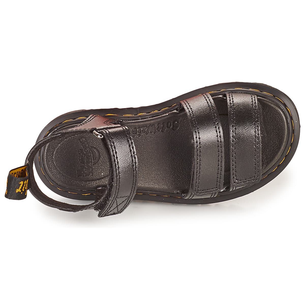 Women's Platforms Dr. Martens Black