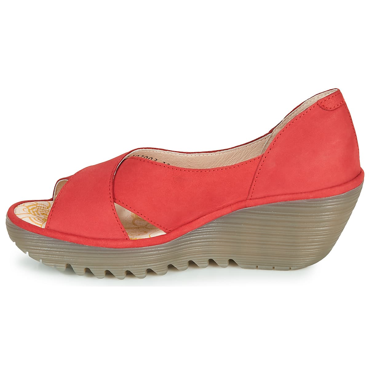 Women's Platforms Fly London Red