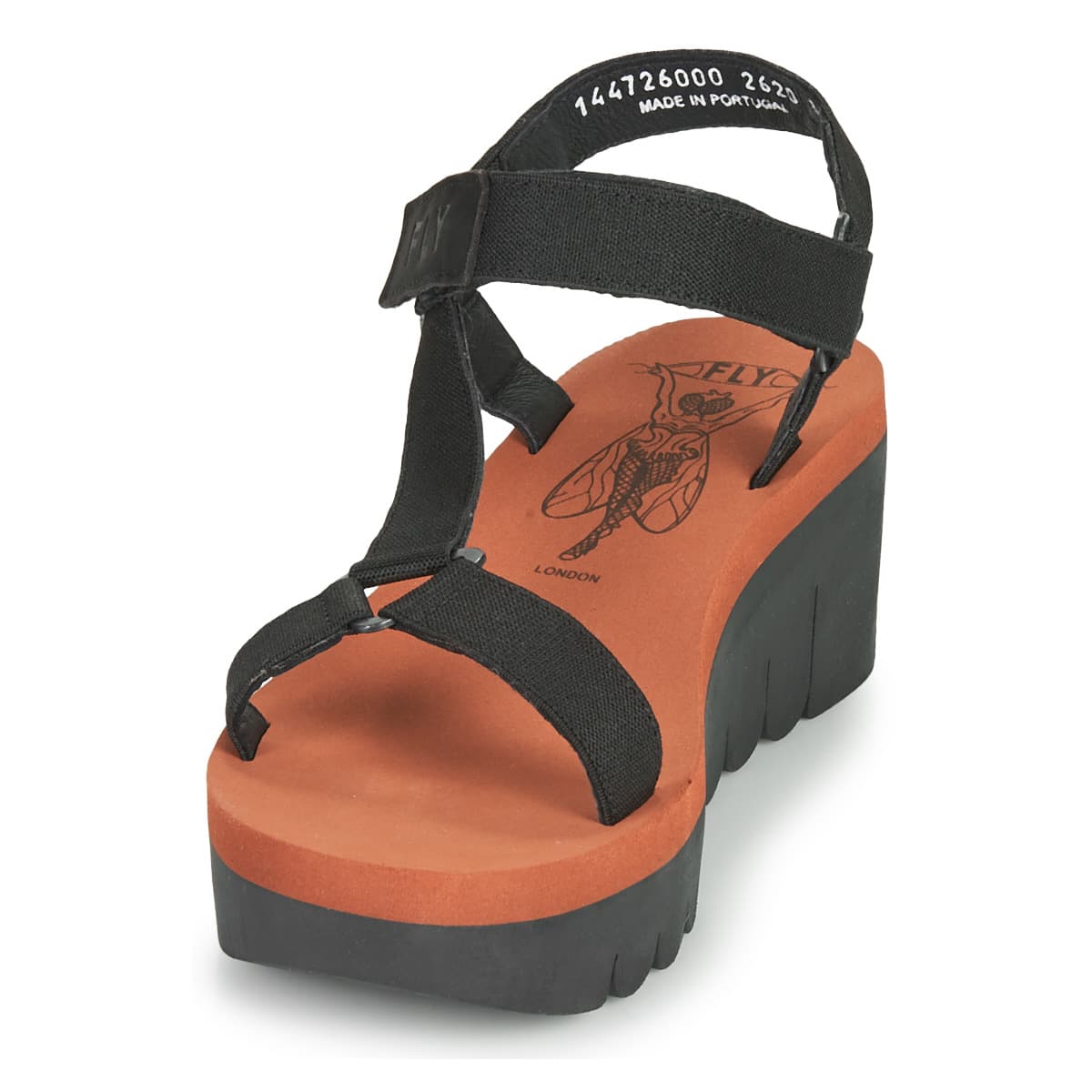 Women's Platforms Fly London Black