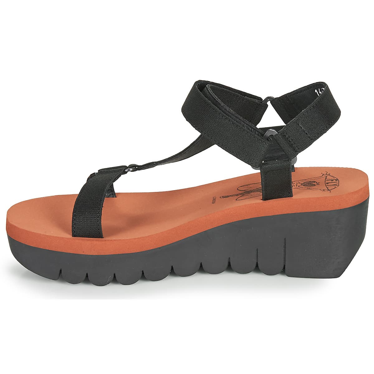 Women's Platforms Fly London Black