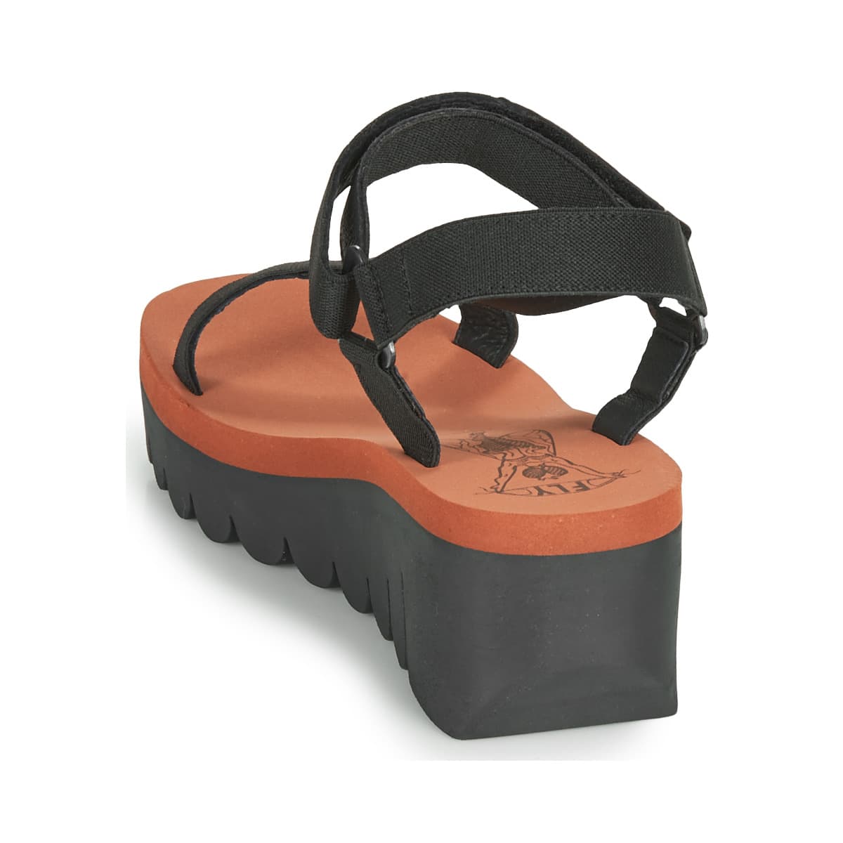 Women's Platforms Fly London Black