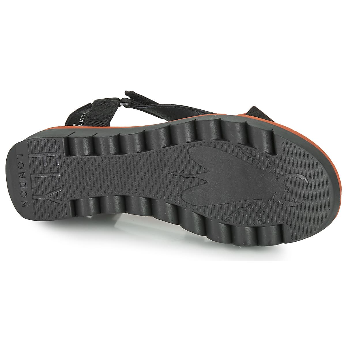 Women's Platforms Fly London Black