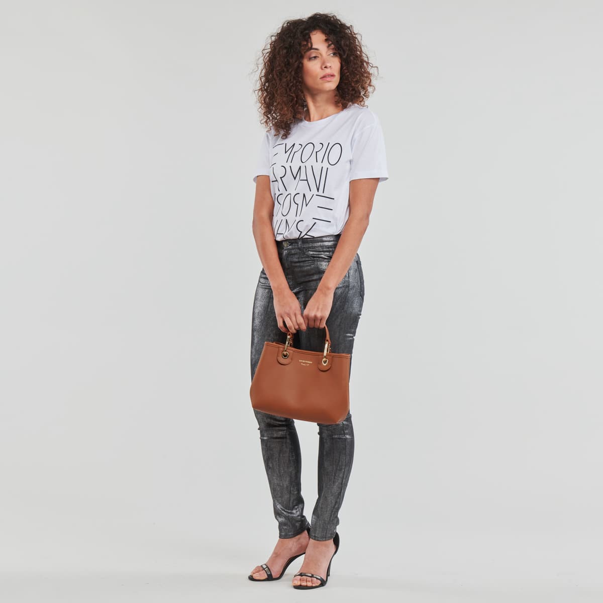 Women's Handbags Emporio Armani Brown