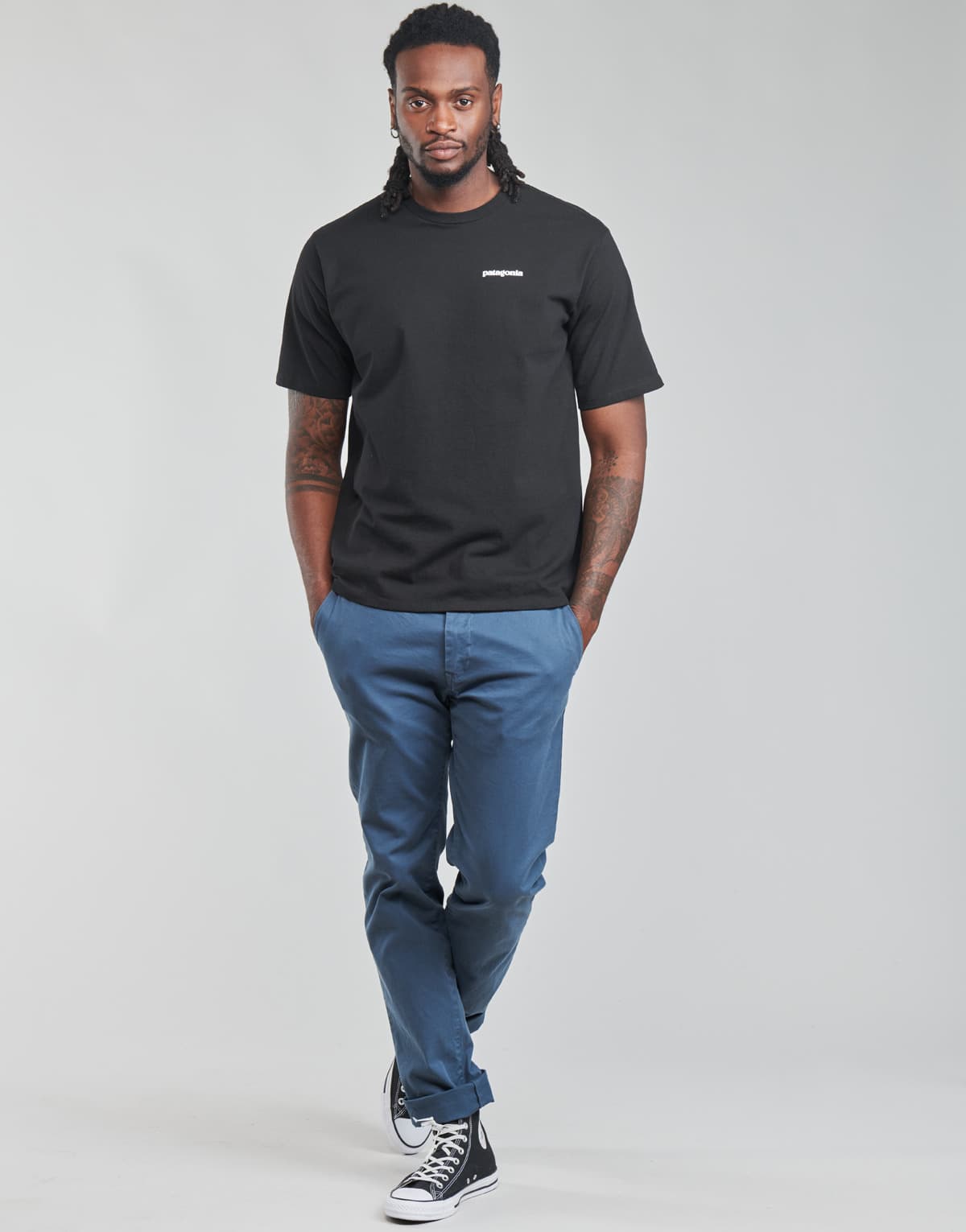 Men's T-Shirts Patagonia Black