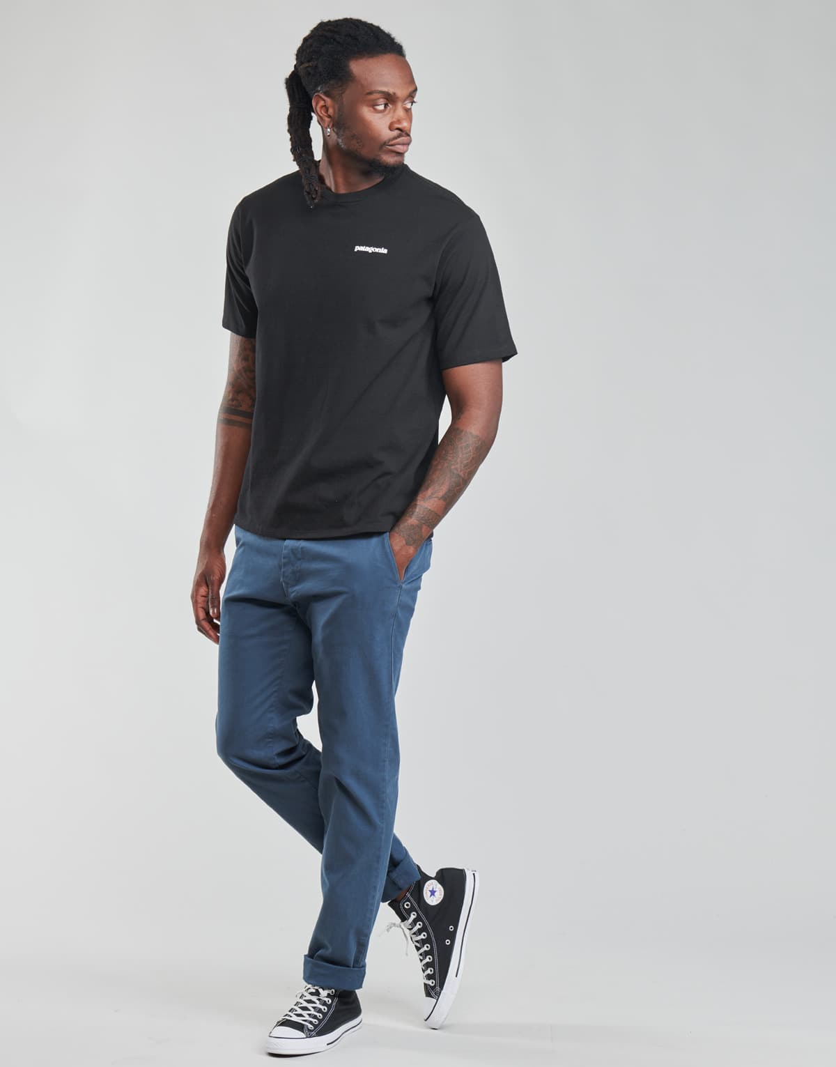 Men's T-Shirts Patagonia Black