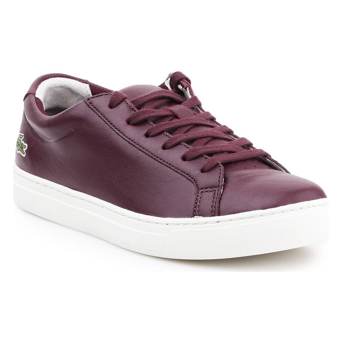 Lacoste L.12.12 317 1 Caw Γυναικεία Sneakers Μπορντό 34CAW0016FD8