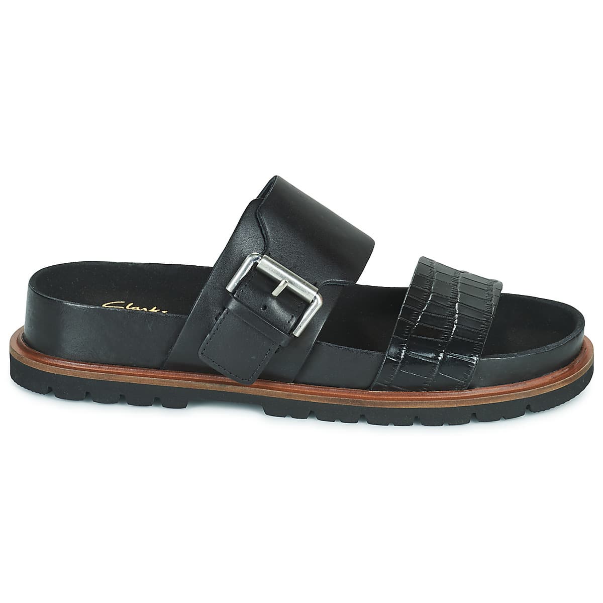 Women's Sandals Clarks Black