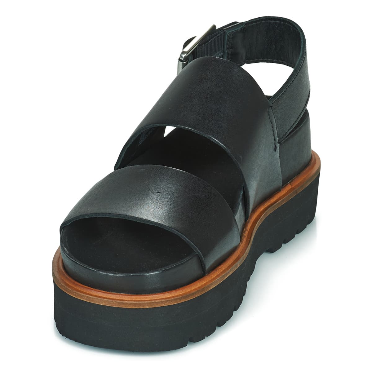 Women's Platforms Clarks Black