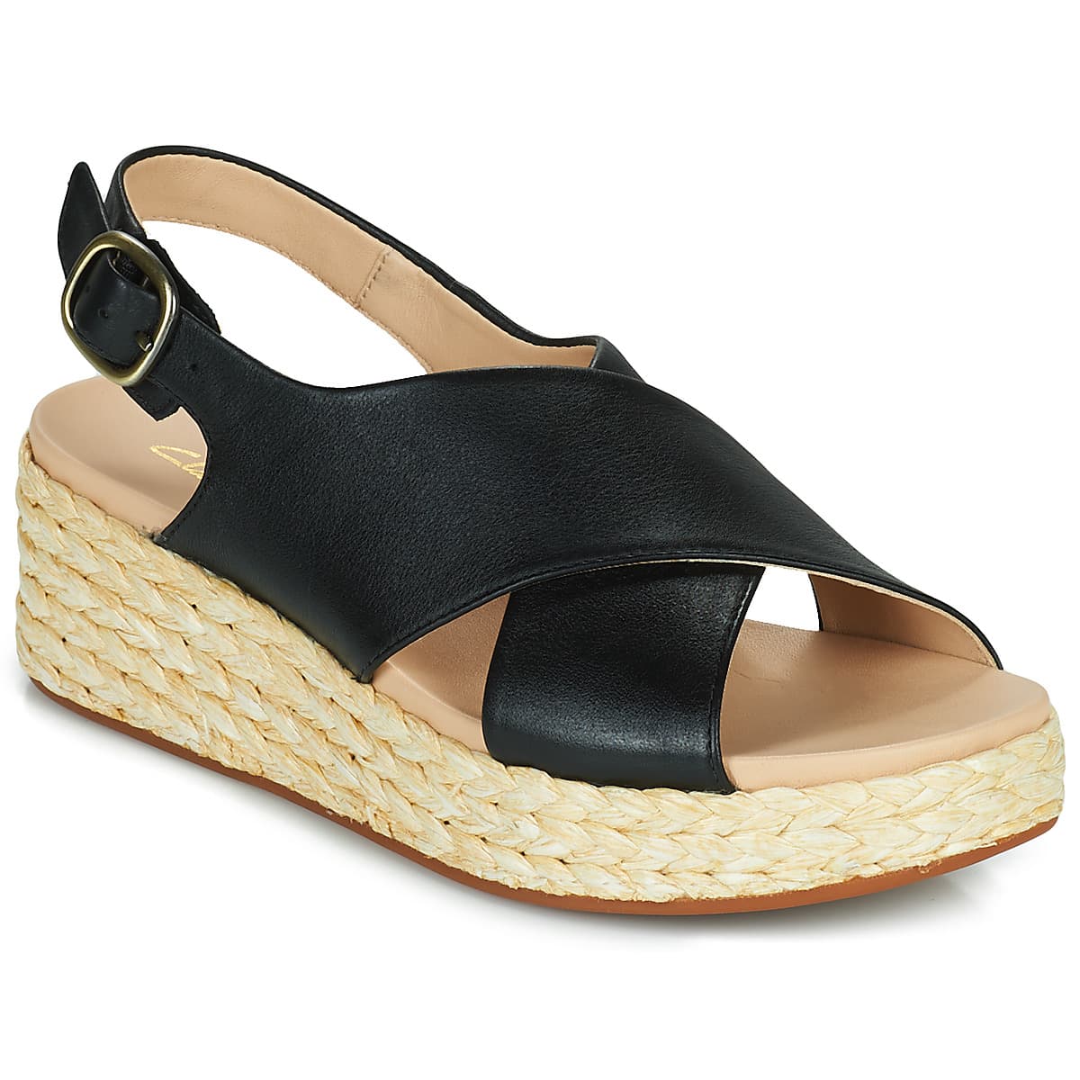 Women's Platforms Clarks Black