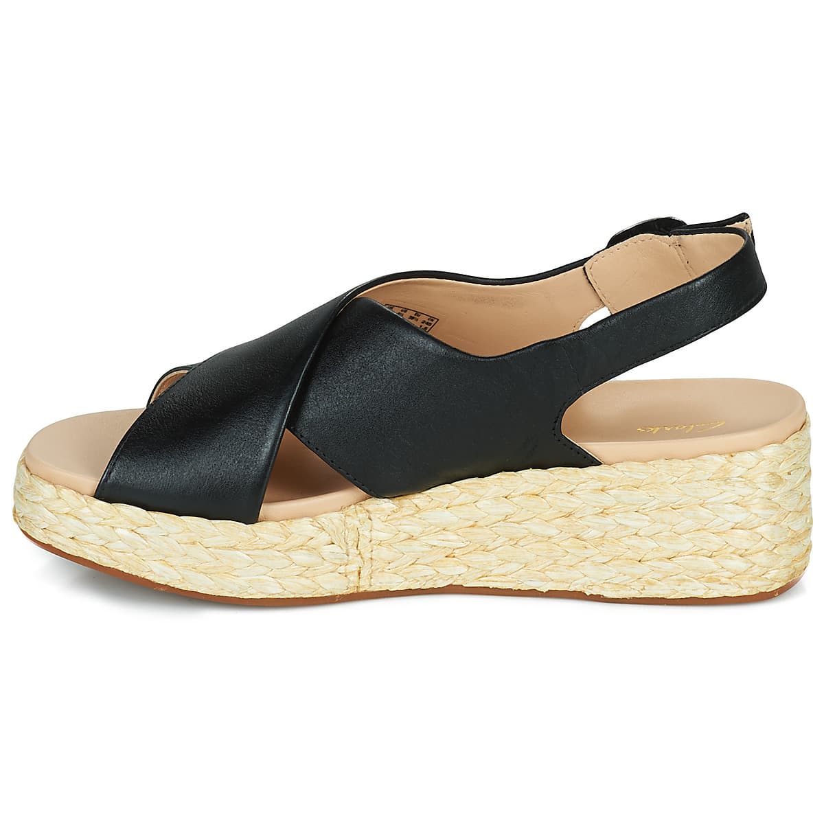 Women's Platforms Clarks Black