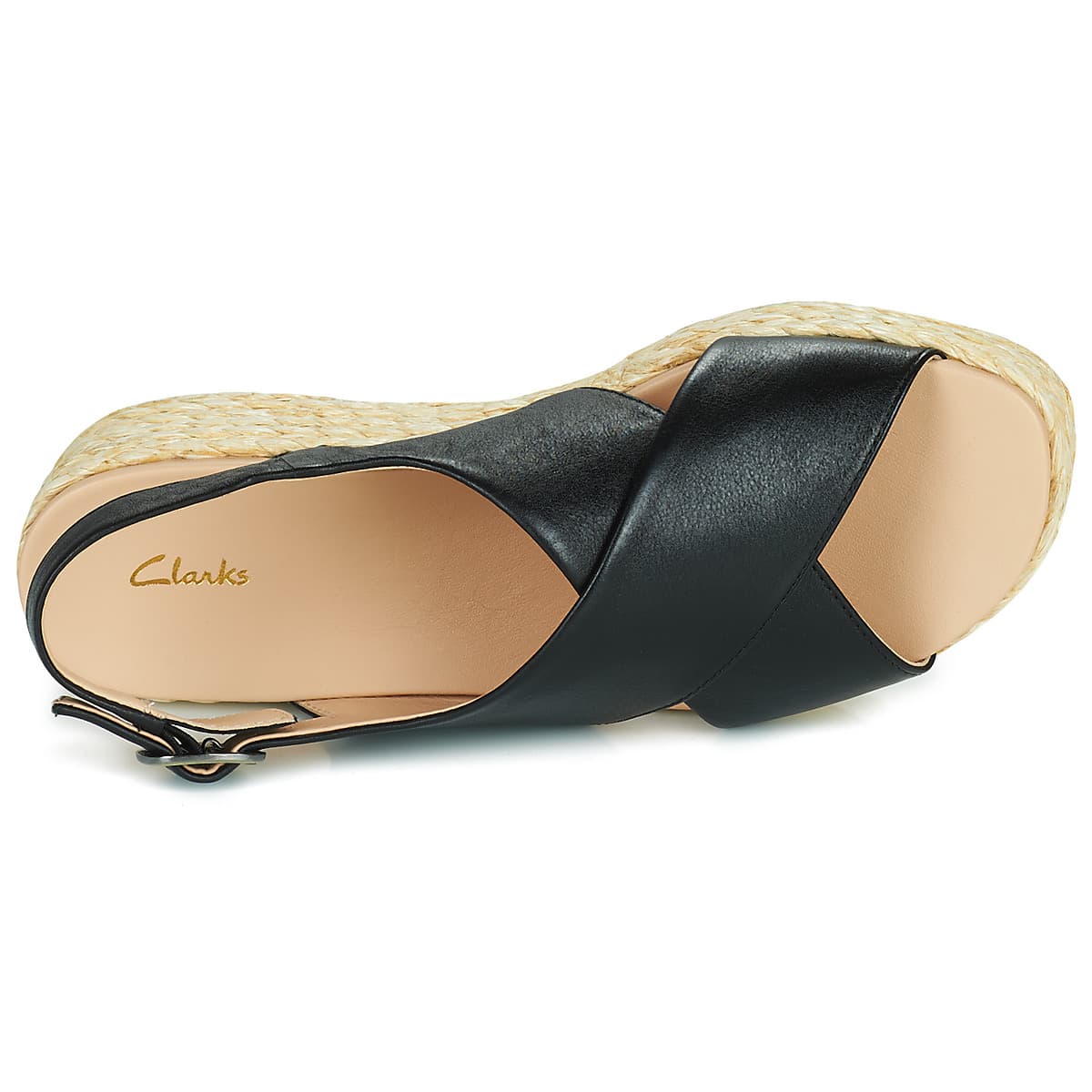 Women's Platforms Clarks Black