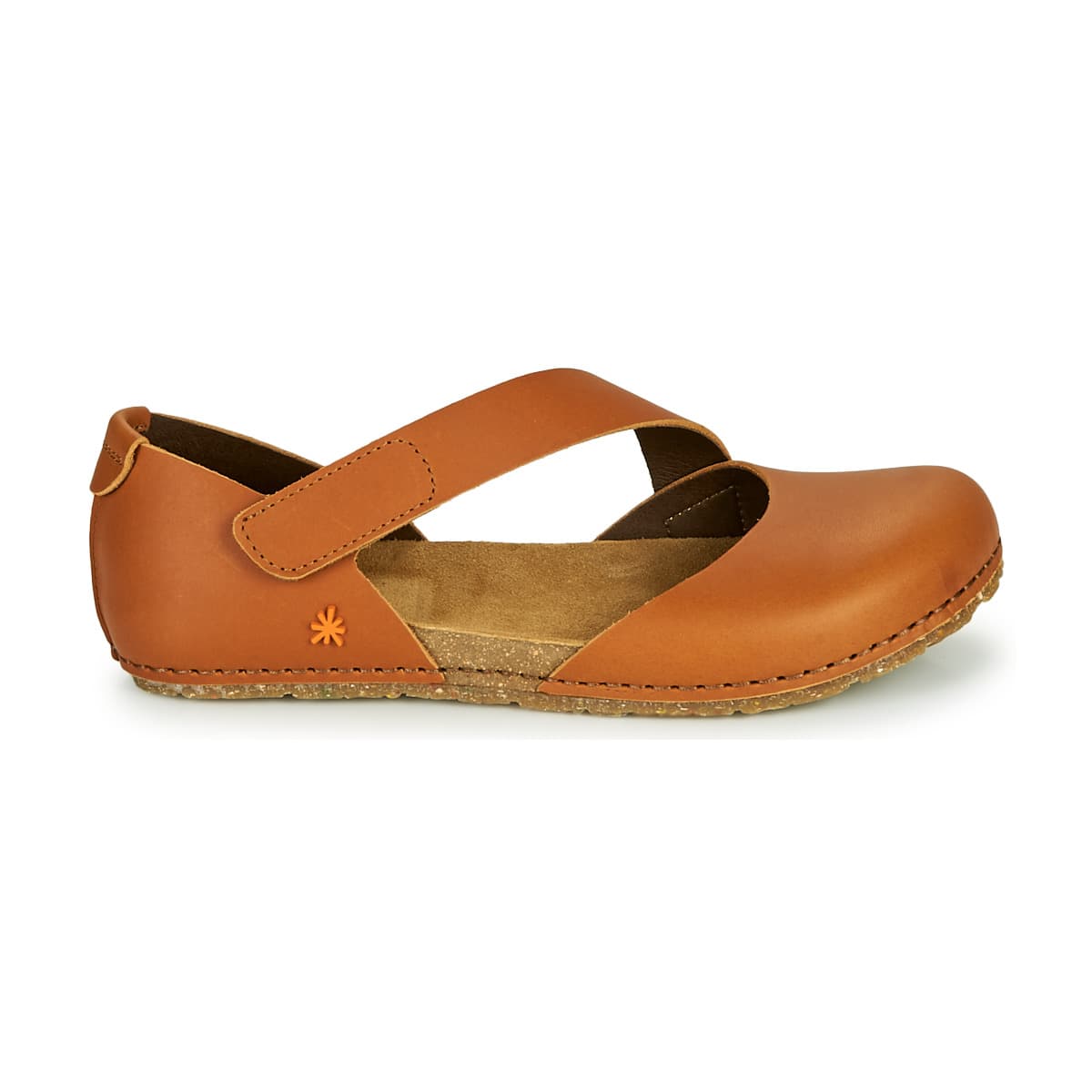 Women's Ballet Flats Art Brown