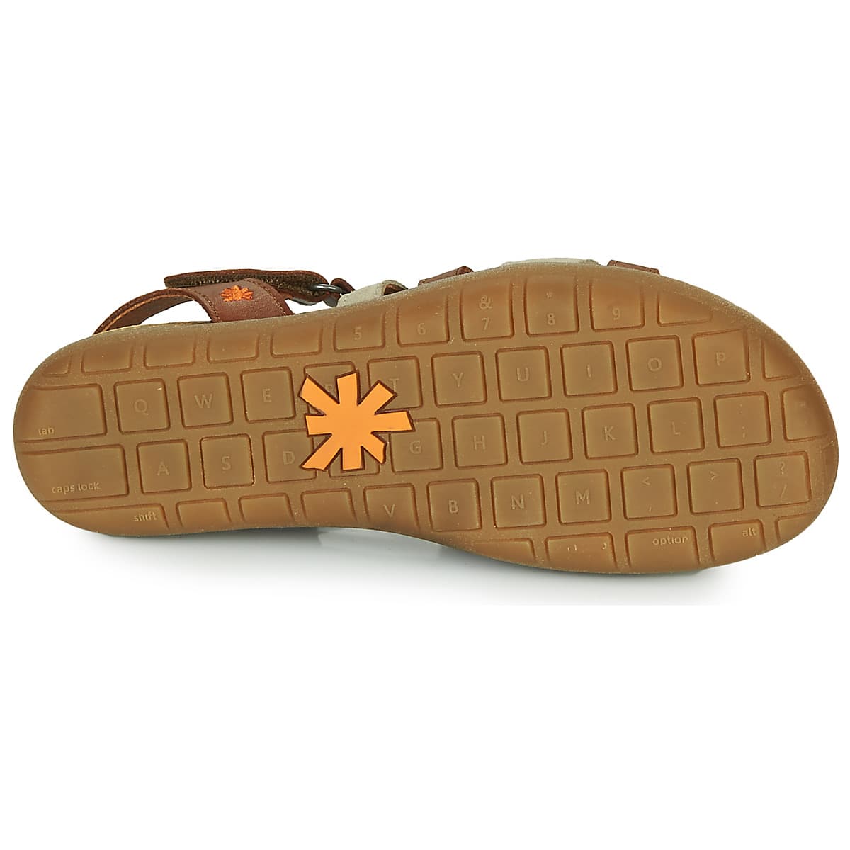 Women's Platforms Art Brown