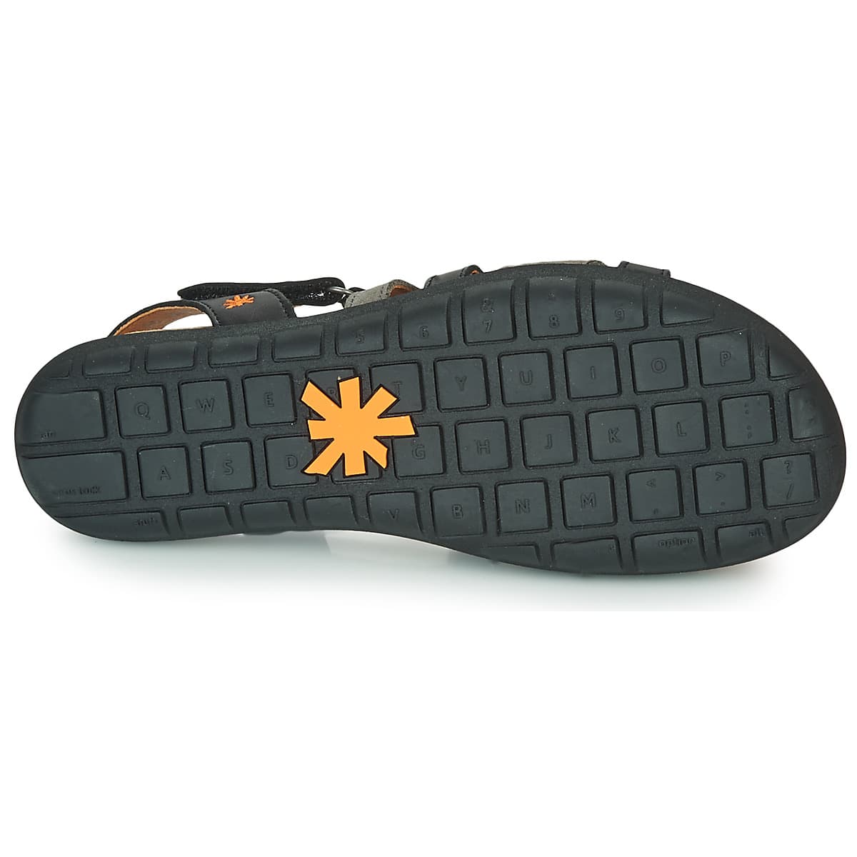 Women's Platforms Art Black