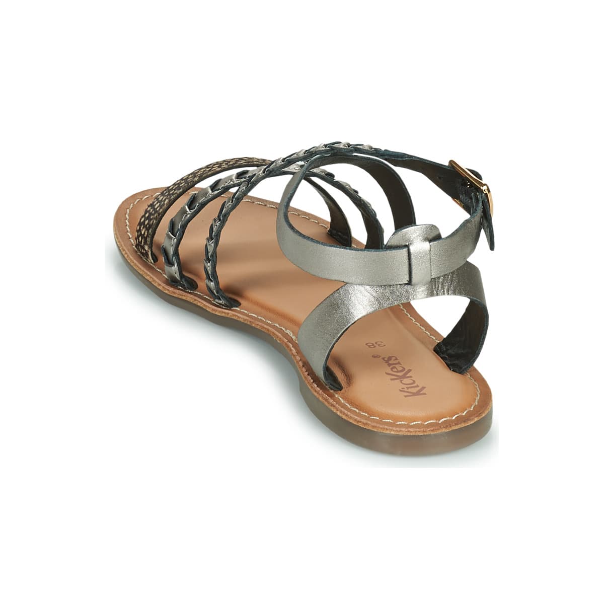 Women's Sandals Kickers Brown