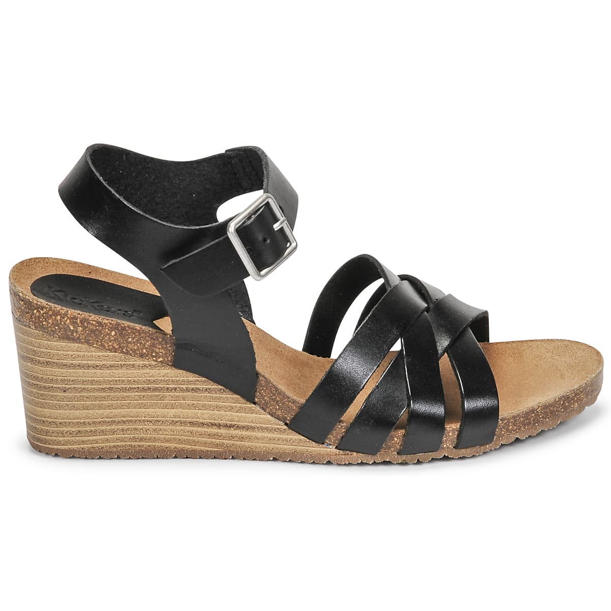 Women's Platforms Kickers Black