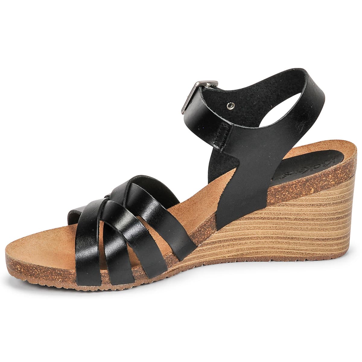 Women's Platforms Kickers Black