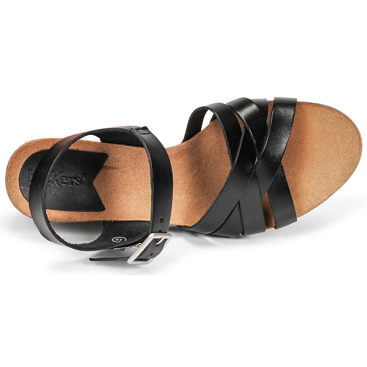 Women's Platforms Kickers Black