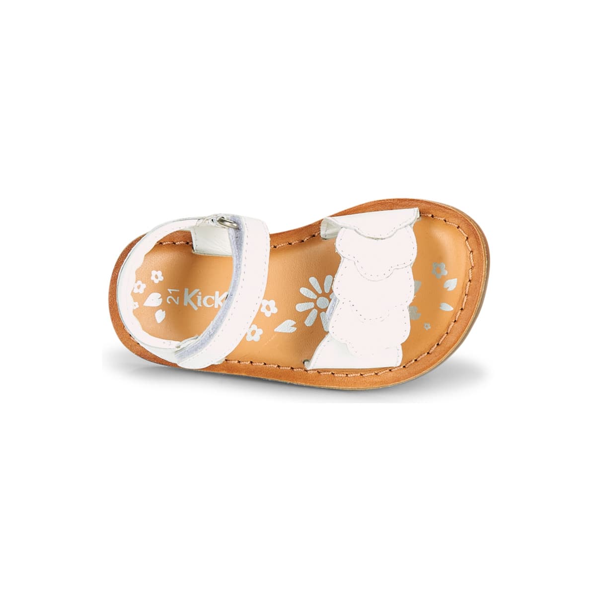 Girls' Sandals Kickers White