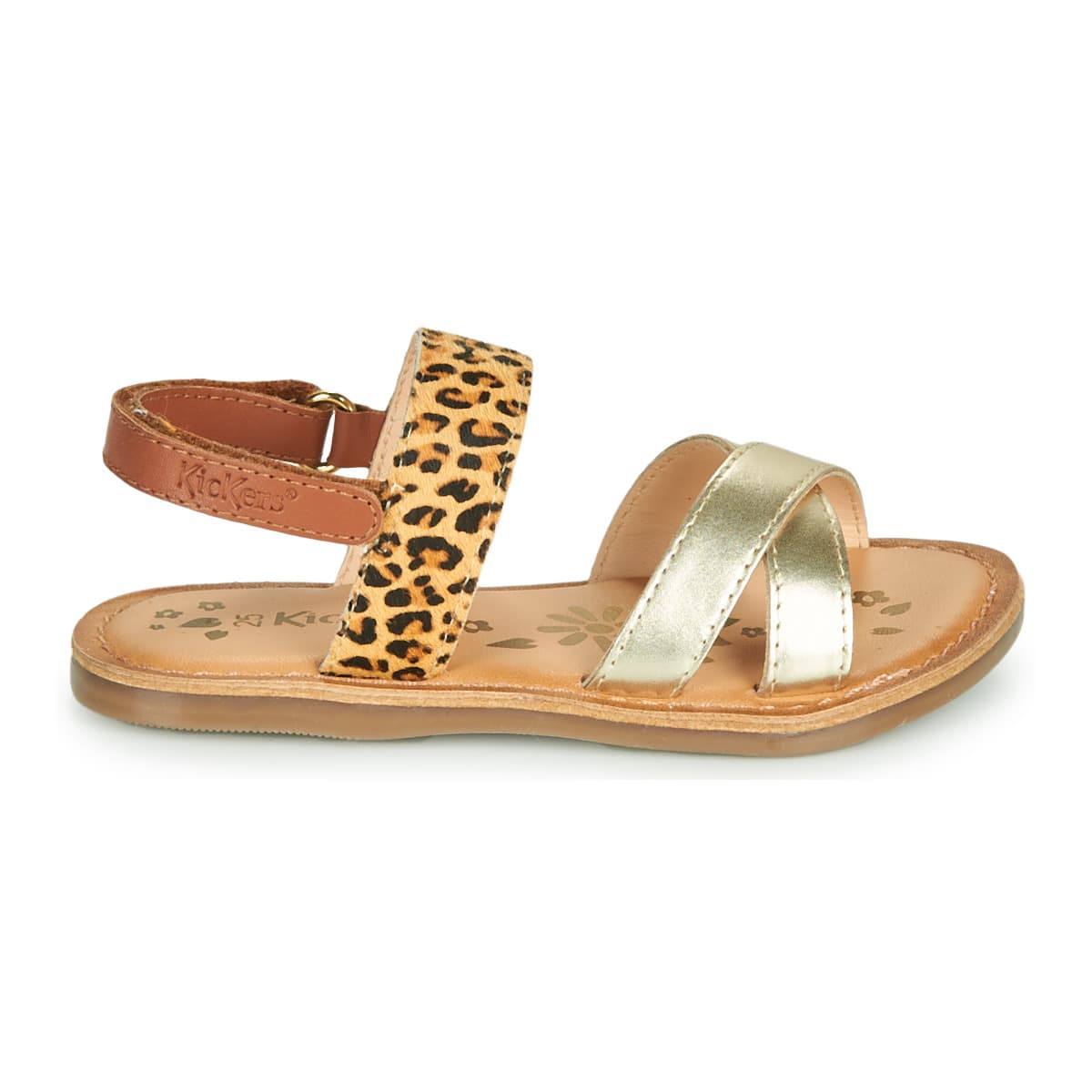 Girls' Sandals Kickers Gold
