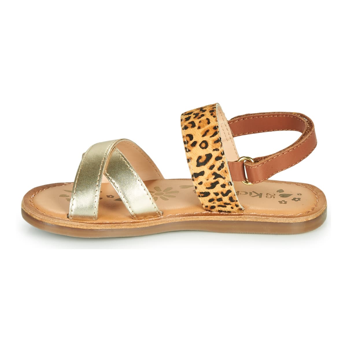 Girls' Sandals Kickers Gold