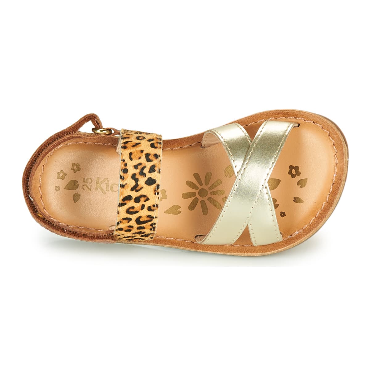 Girls' Sandals Kickers Gold