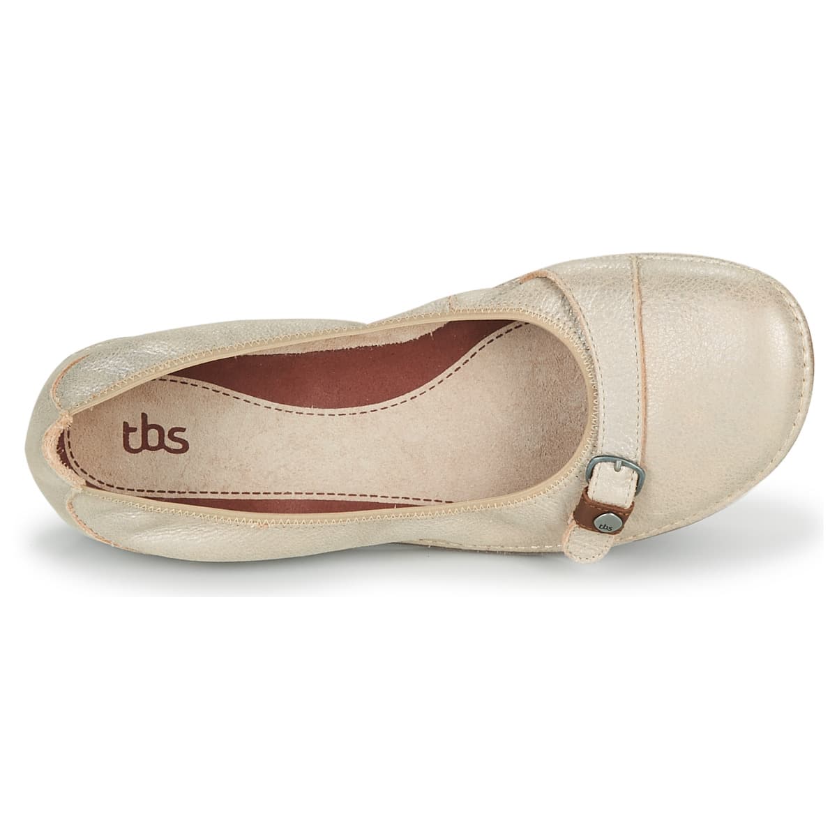 Women's Ballet Flats TBS Beige