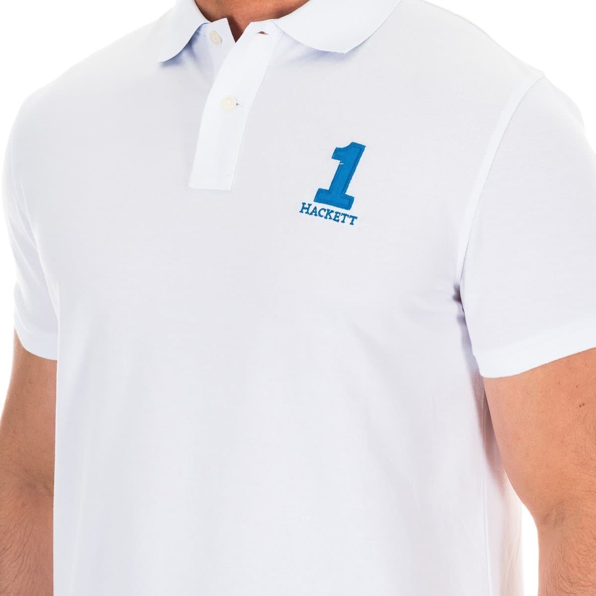 Men's Polo Shirts Hackett White