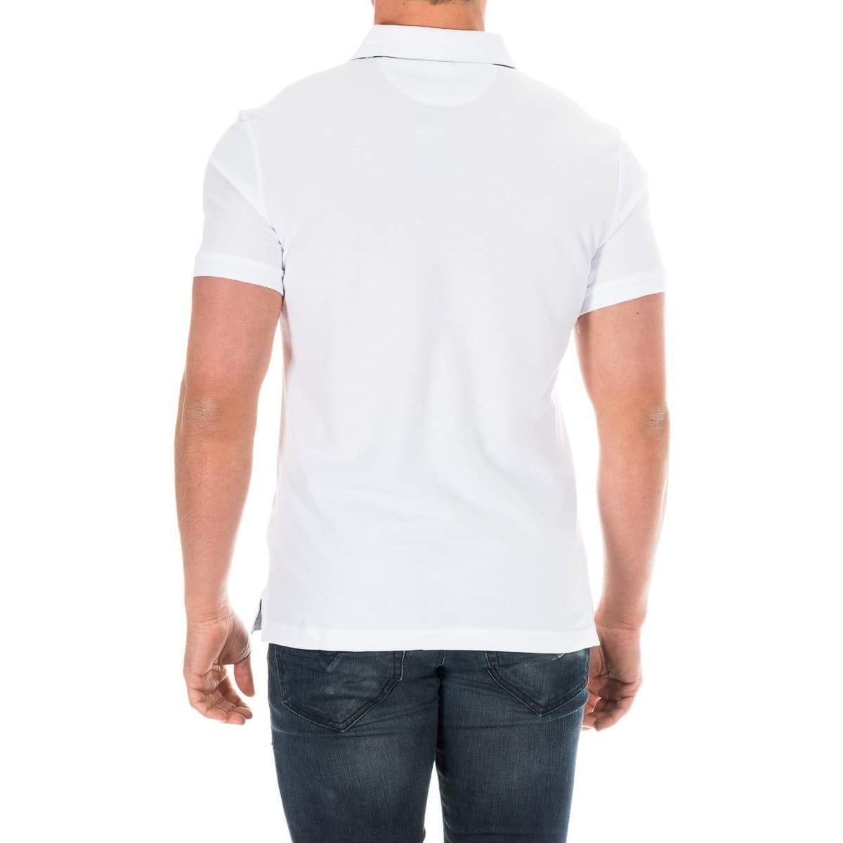 Men's Polo Shirts Hackett White