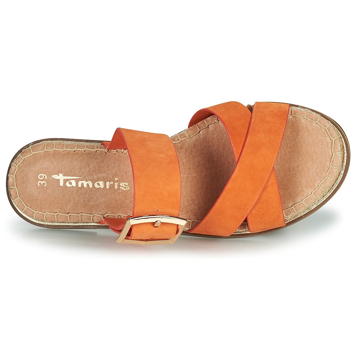 Women's Mules Tamaris Orange