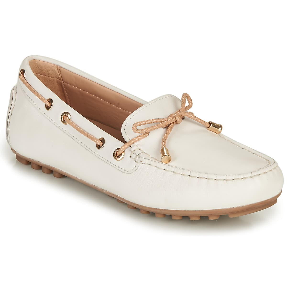 Women's Loafers Geox White