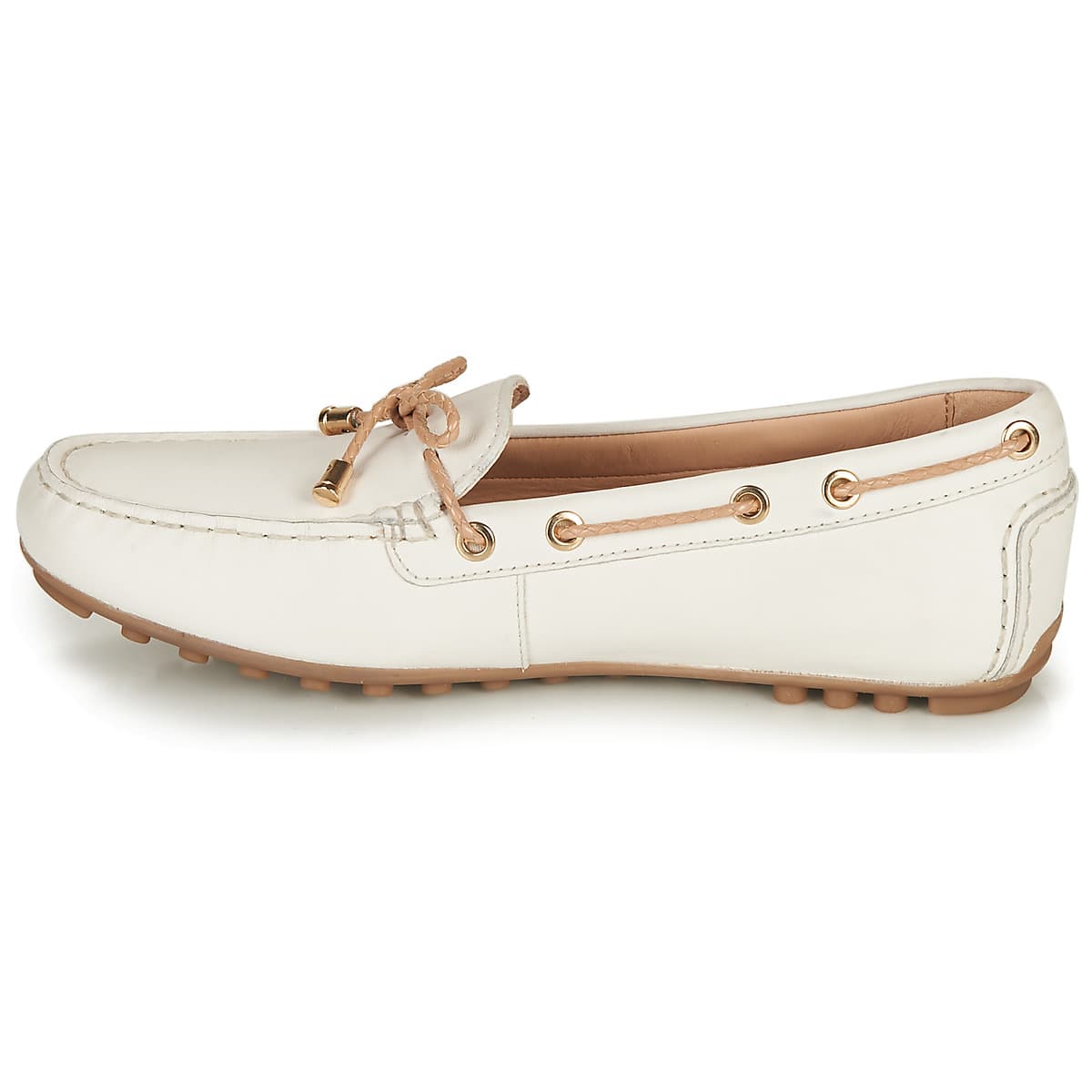 Women's Loafers Geox White