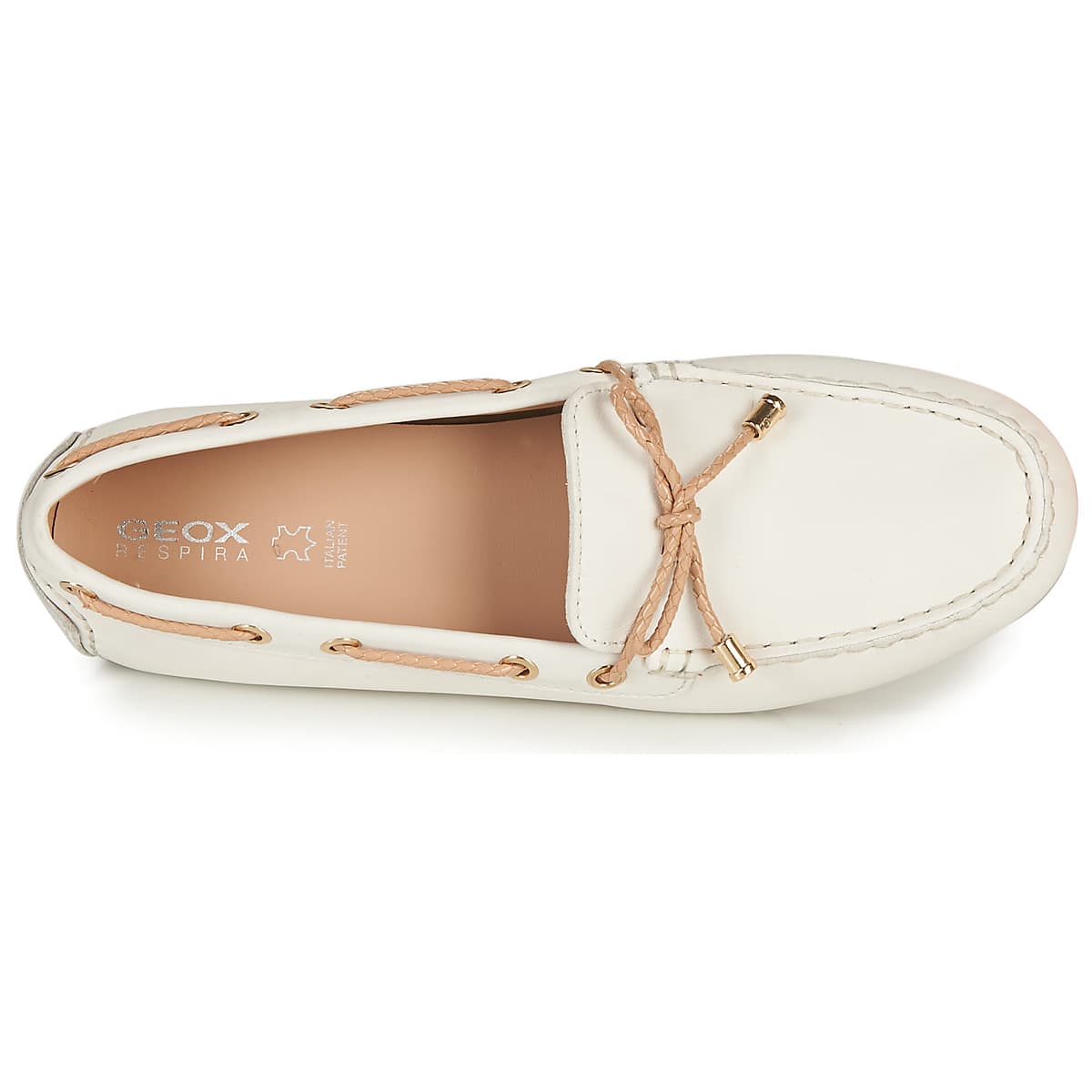 Women's Loafers Geox White