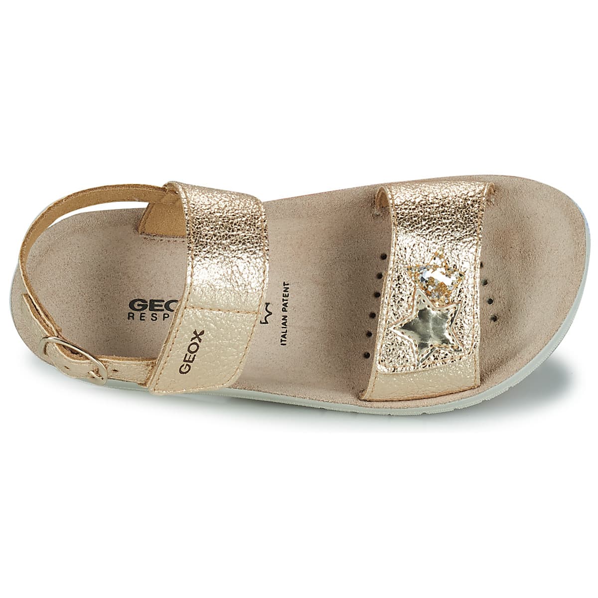 Women's Platforms Geox Gold