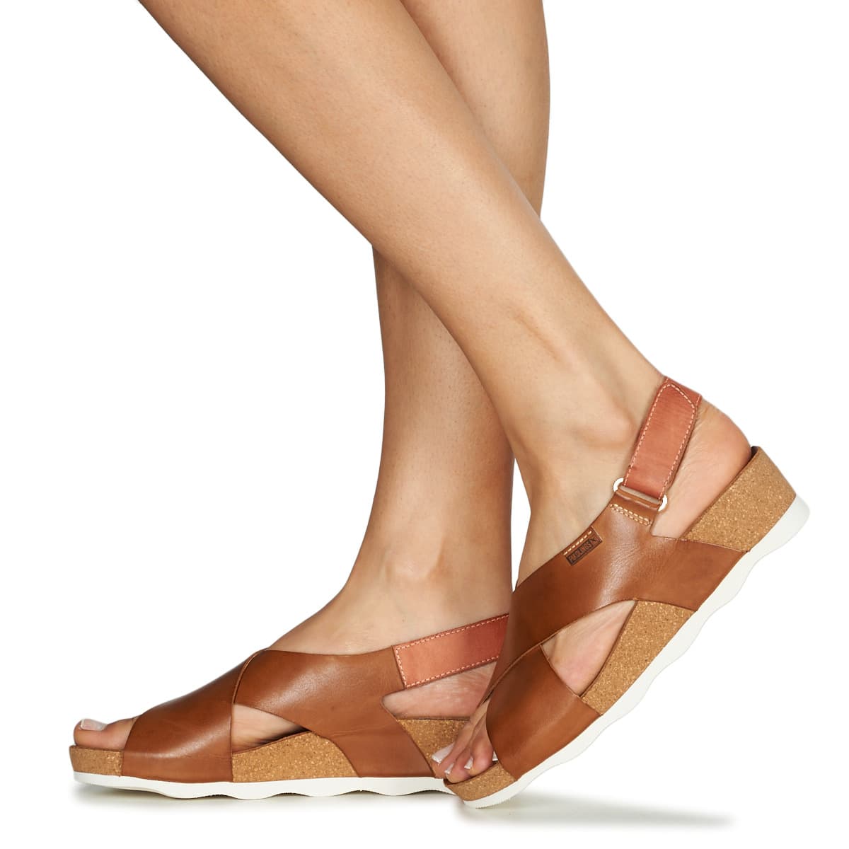 Women's Platforms Pikolinos Brown