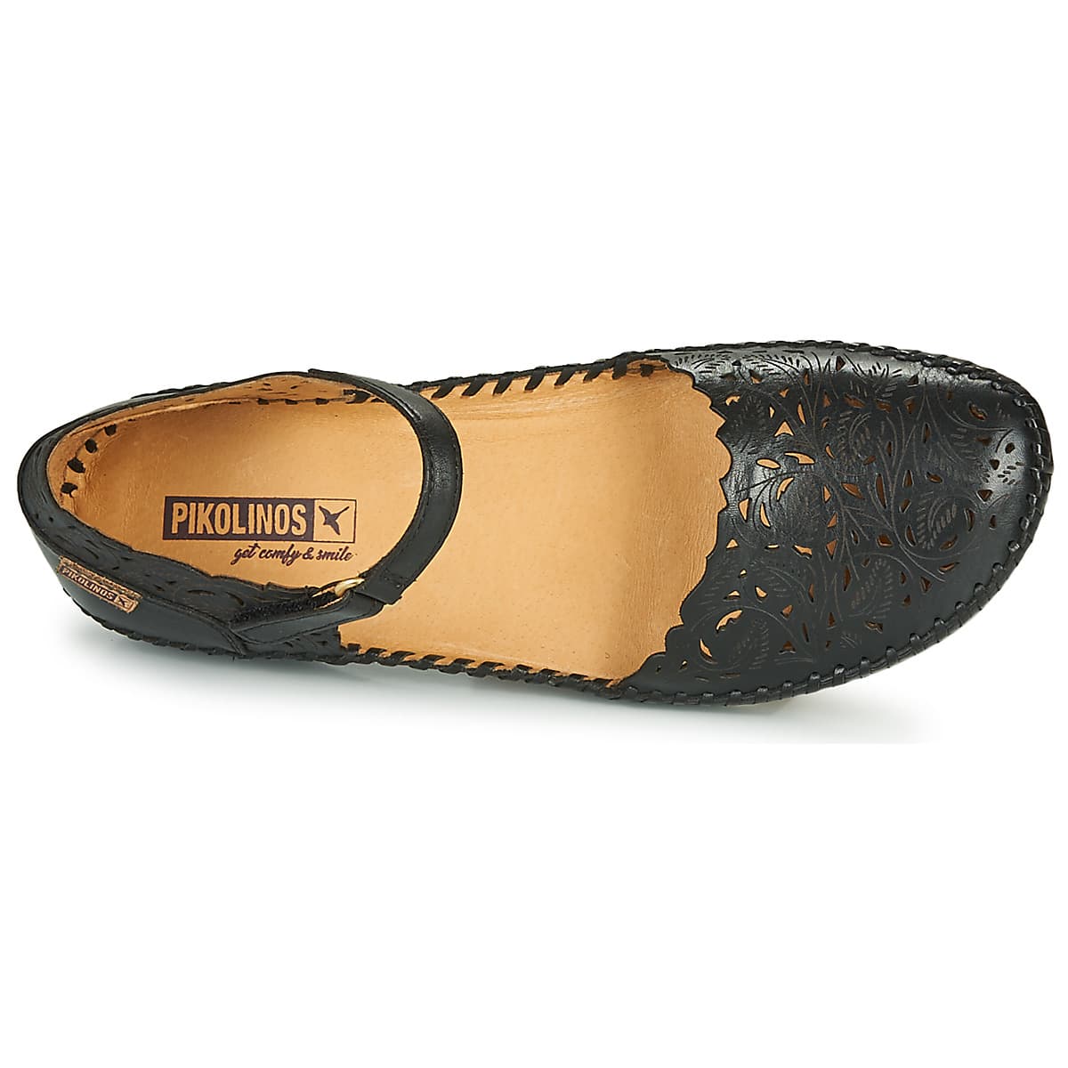 Women's Ballet Flats Pikolinos Black