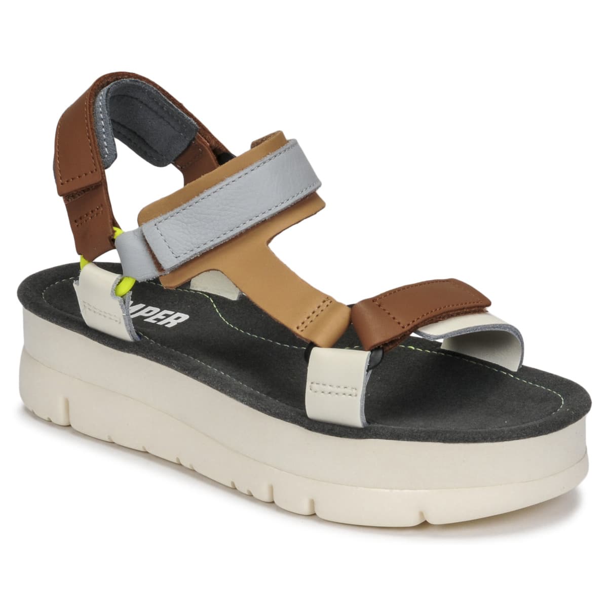 Women's Platforms Camper Brown