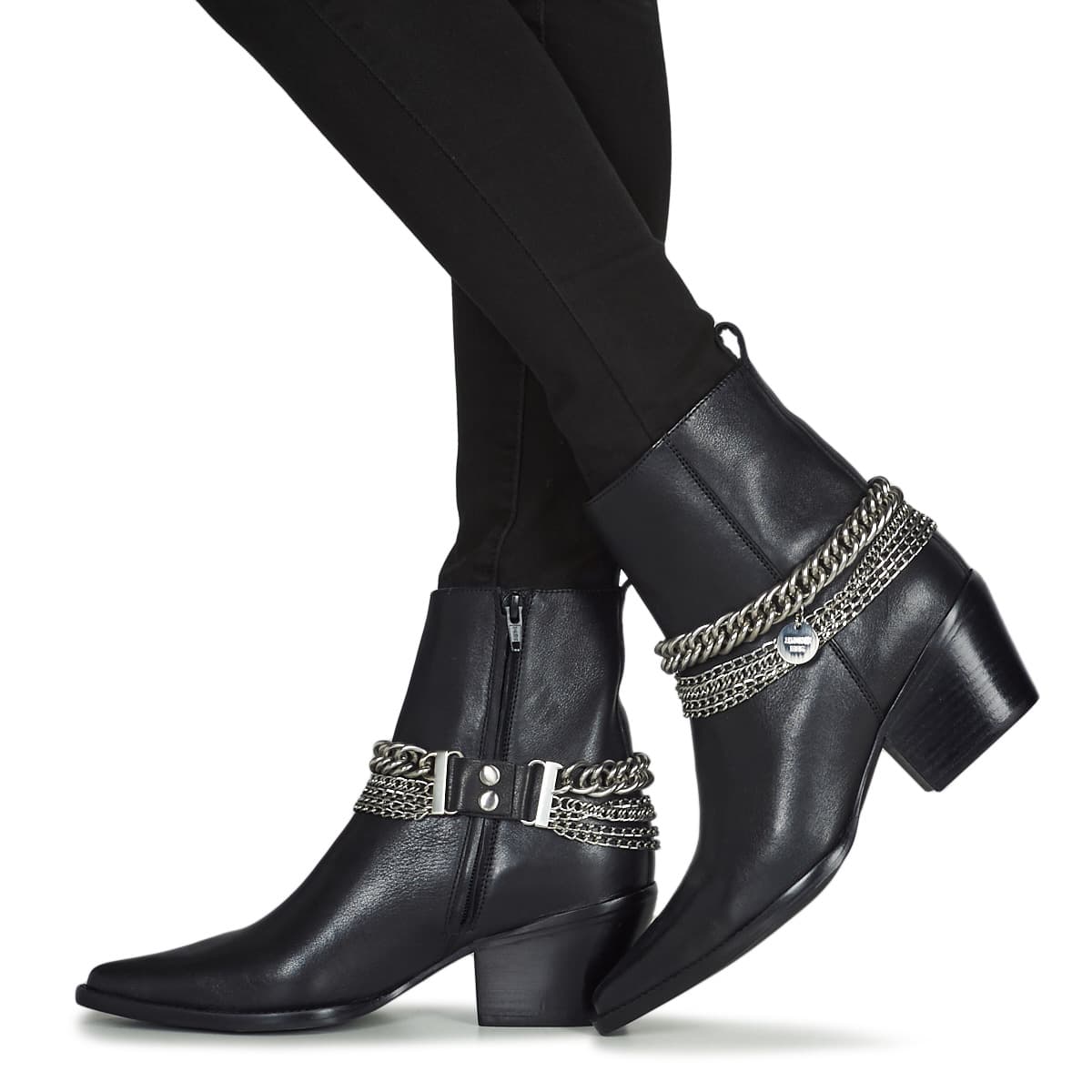 Women's Ankle Boots Bronx Black