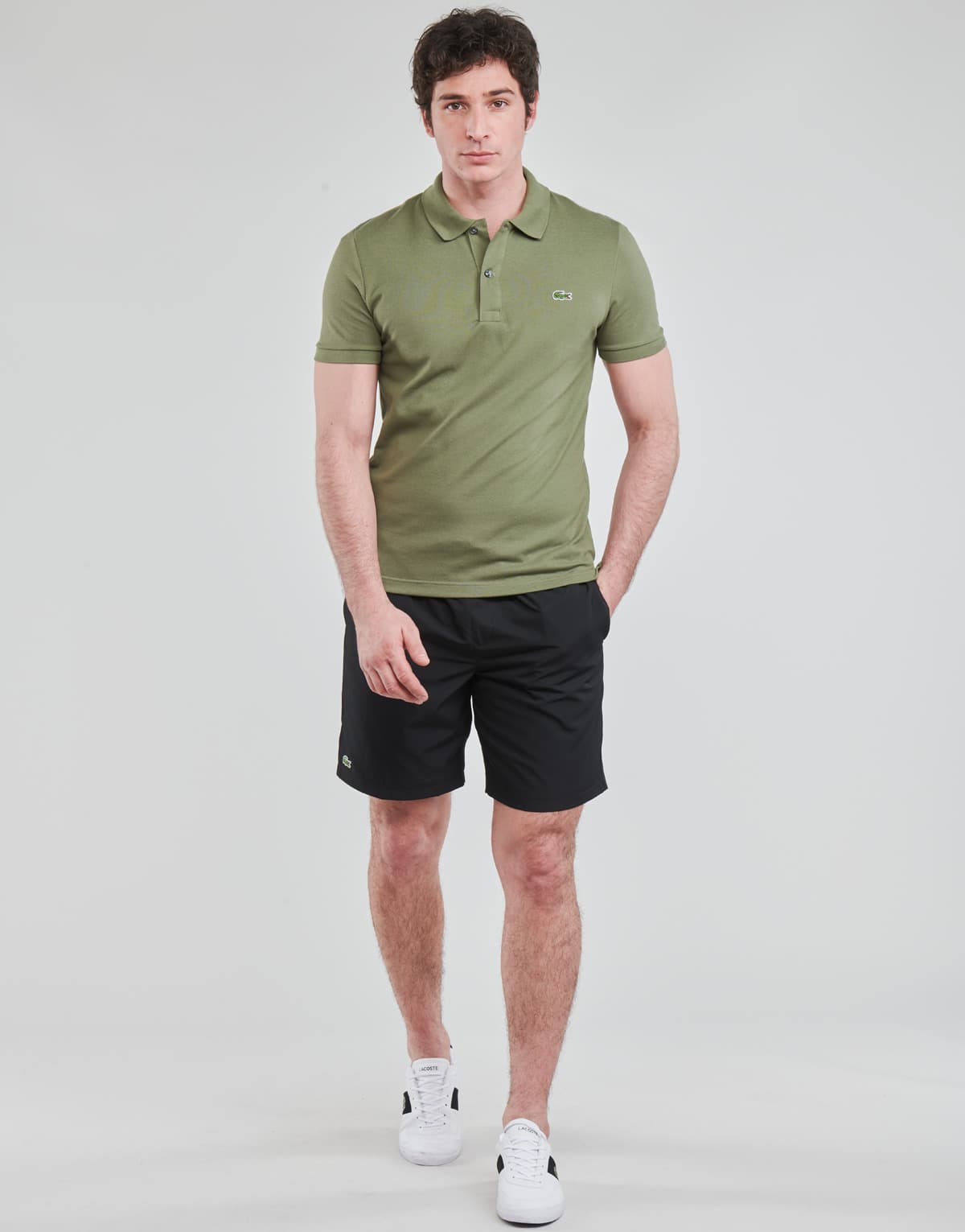 Logo Relaxed Fit Shorts Men Lacoste